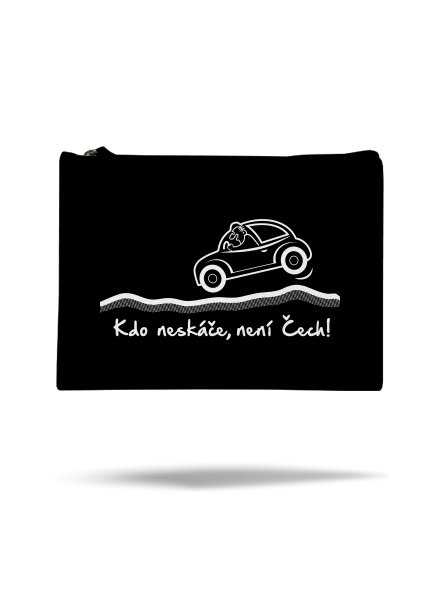 Kdo neskáče taštička Black