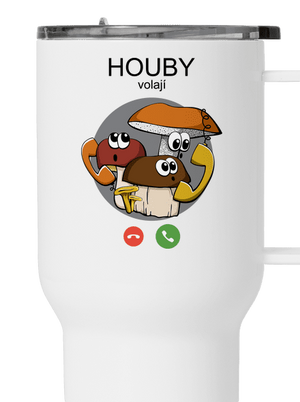 Houby volají termohrnek White
