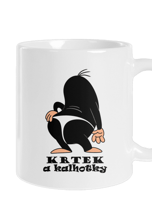 Krtek a kalhotky klasický hrnek White