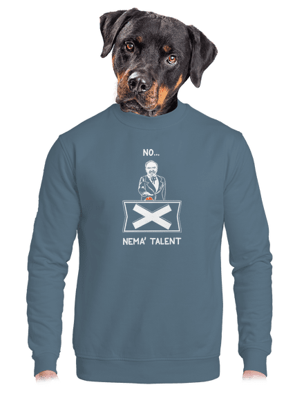 Cimrman: Nemá talent unisex mikina bez kapuce Nordic Blue