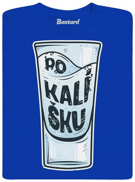 Po kalíšku pánské tričko Royal Blue