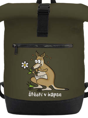 Štěstí v kapse batoh Military Green