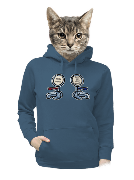 Polévka Gazpacho dámská mikina klokanka Denim