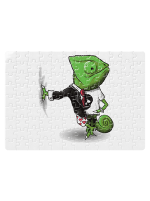 Mistr převleků puzzle White