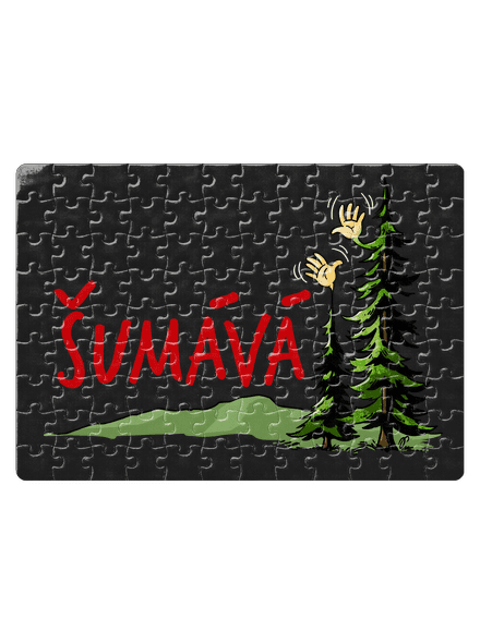 Šumává puzzle White