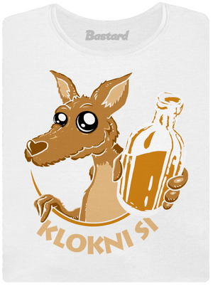 Klokni si dámské tričko premium White