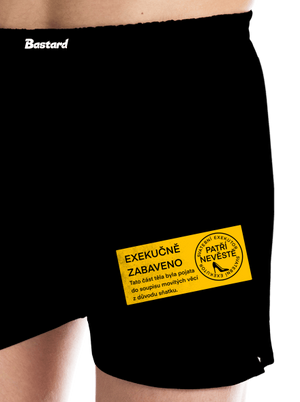 Exekuce pánské trenky Black