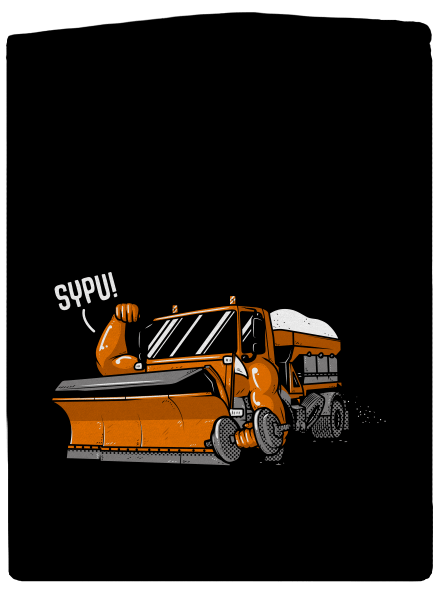 Sypu pánská mikina na zip Black