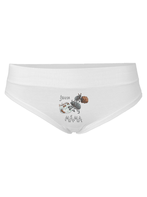 Jsem táta a máma dámské kalhotky White