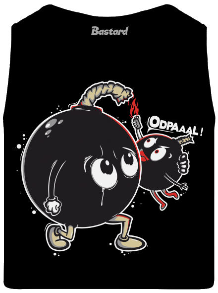 Bomby pánské tílko Black