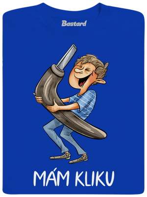 Mám kliku pánské tričko Royal Blue