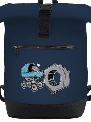 Správná matka batoh French Navy