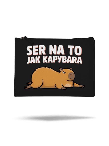 Jak kapybara taštička Black