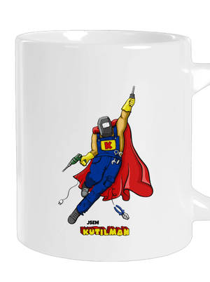 Kutilman velký hrnek White