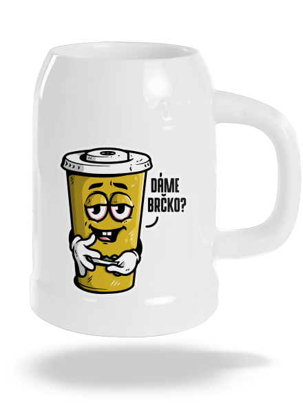 Dáme brčko? půllitr White