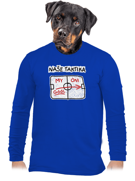 Naše taktika pánské dlouhý rukáv Royal Blue