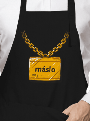 Máslo zástěra Black