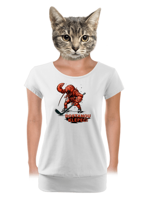 dámské tričko s lemem