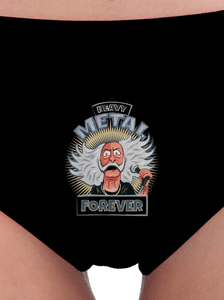 Heavy metal forever dámské kalhotky Black