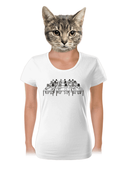 Cimrman: Debil, blbeček dámské tričko White