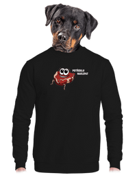 unisex mikina bez kapuce