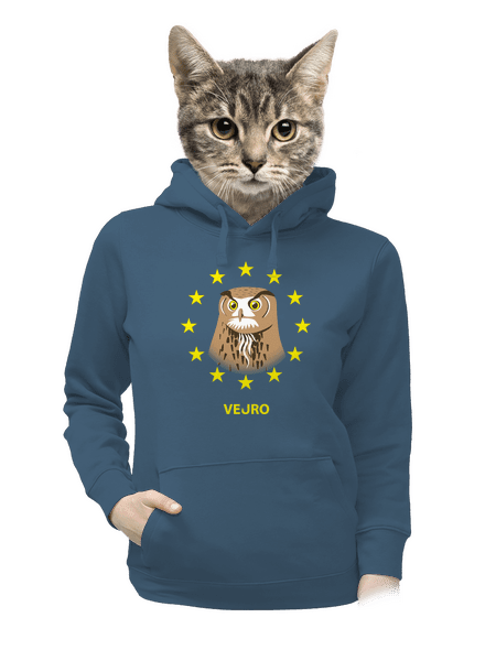 Vejro dámská mikina klokanka Denim