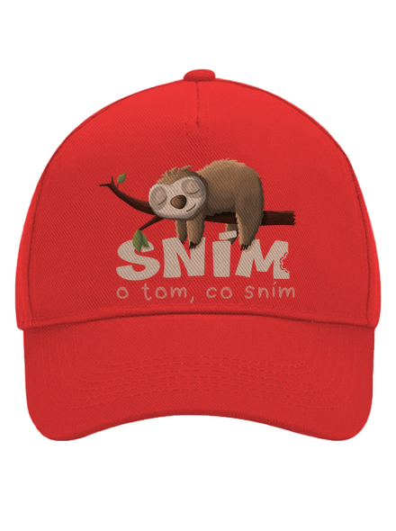 Sním o tom, co sním kšiltovka baseballka Classic Red