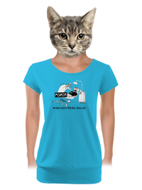 dámské tričko s lemem