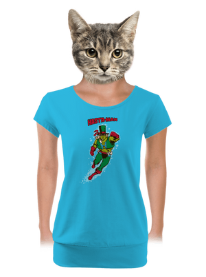 dámské tričko s lemem