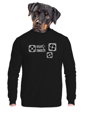 unisex mikina bez kapuce