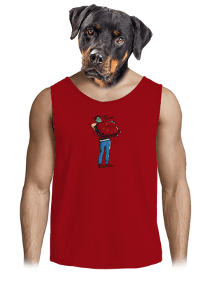 Kufr pánské tílko Red