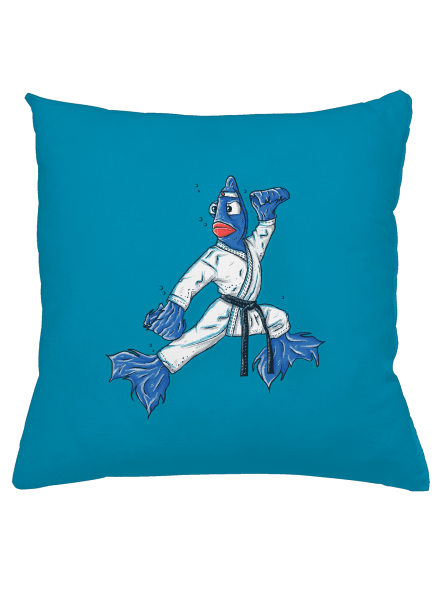 Bojovnice polštář Blue Turquoise