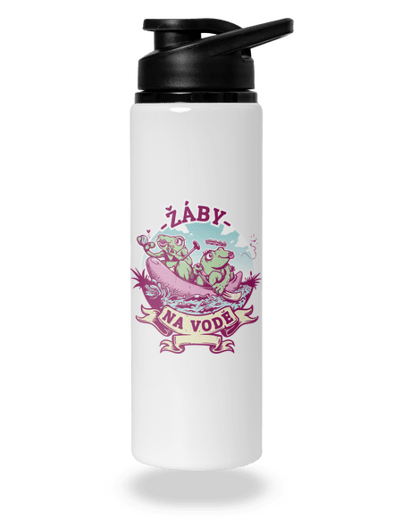 Žáby na vodě lahev na vodu White