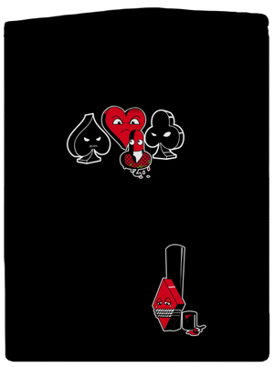 Vetřelec dámská mikina na zip Black