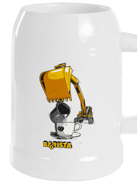 Bagrista půllitr White
