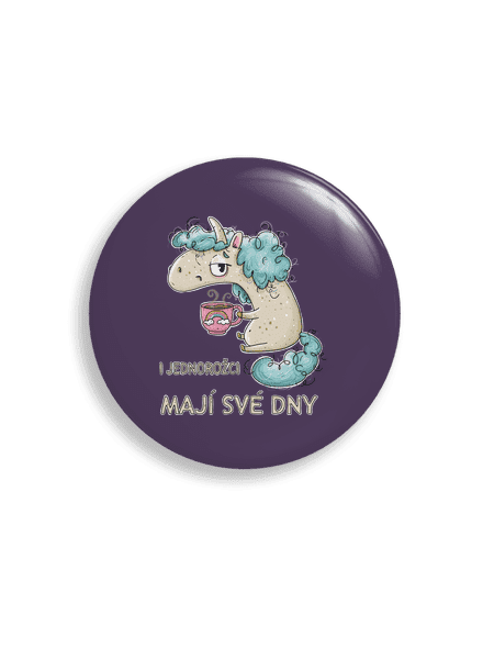Jednorožci mají své dny placka uni
