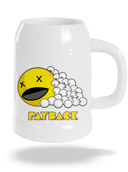 Payback půllitr White