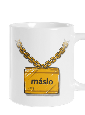 Máslo klasický hrnek White