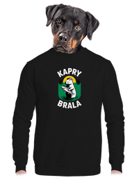 unisex mikina bez kapuce