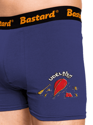 Udělal jsem se boxerky Blue Navy