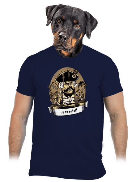 B14: S čerty nejsou žerty pánské tričko Navy
