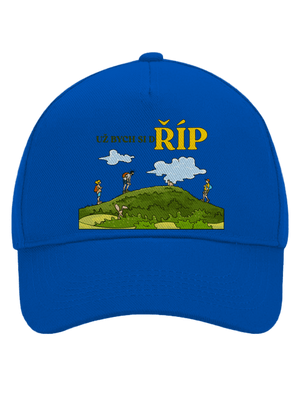 Říp kšiltovka baseballka Bright Royal