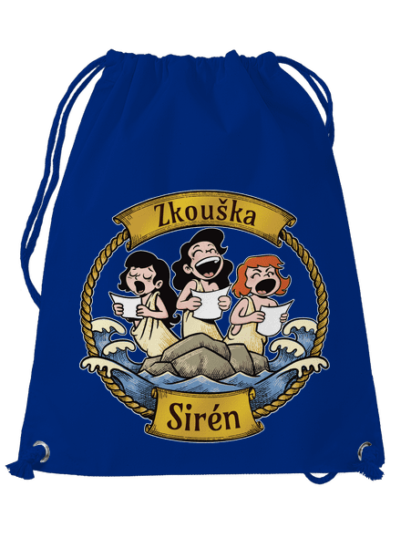 Zkouška sirén vak Royal Blue Mal