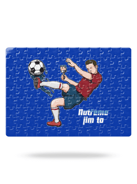 Natřeme jim to - Fotbal puzzle White