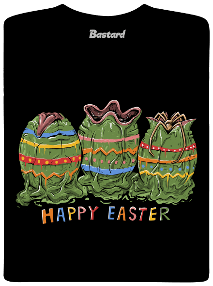 Happy Easter pánské tričko Black