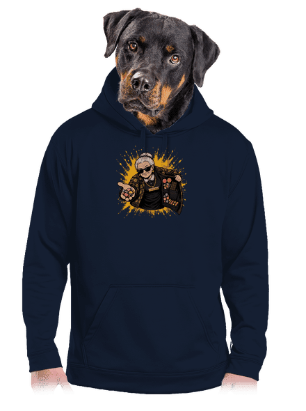 Babiboss pánská mikina klokanka Navy