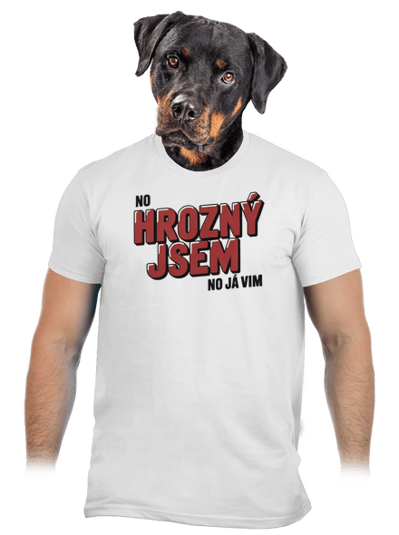Hrozný jsem pánské tričko White