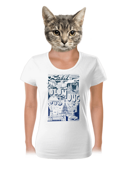 B16: Zažít Olomouc dámské tričko White