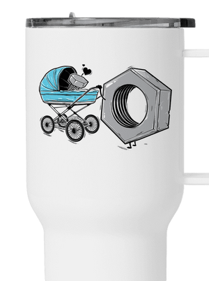 Správná matka termohrnek White