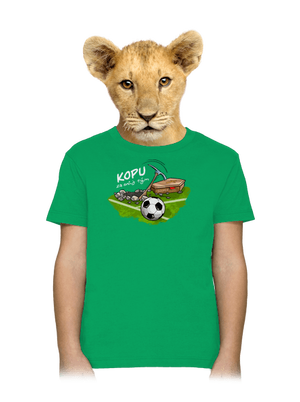 Kopu za svůj tým dětské tričko Kelly Green
